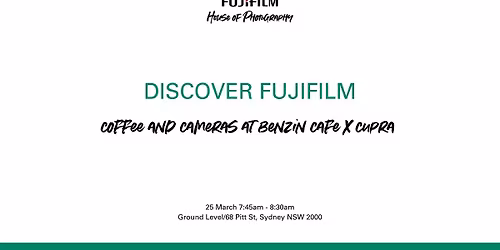 Coffee and Cameras at BENZIN Cafe