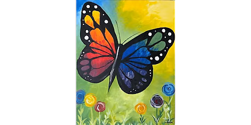 Stunning Butterfly Wings - Paint and Sip in Houston | Classpop!\u2122