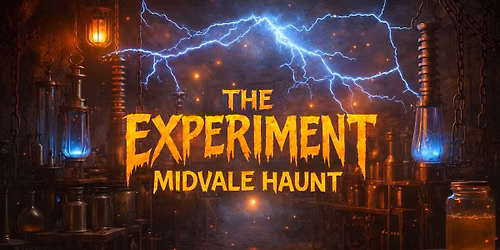 Midvale Haunt Presents "The Experiment" Halloween Yard Display