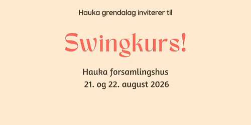 Swingkurs! \/\/ Hauka forsamlingshus