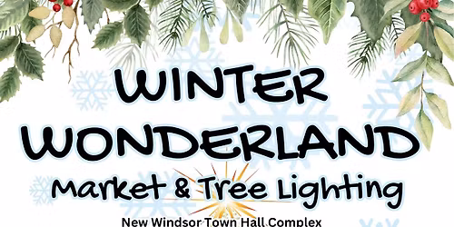 Winter Wonderland Market & Tree Lighting