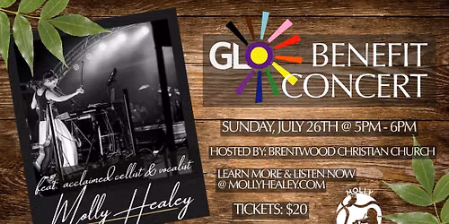 GLO Benefit Concert with Molly Healey
