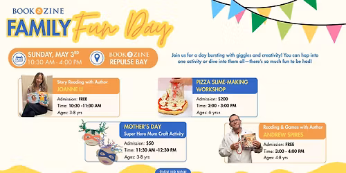 Bookazine Family Fun Day!
