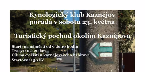 Turistick\u00fd pochod okol\u00edm Kazn\u011bjova