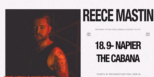 Reece Mastin - Napier - The Cabana