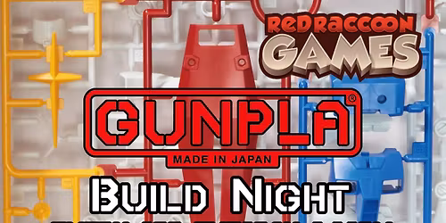 Gundam Build Night at Red Raccoon Games