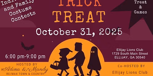 Ellijay Halloween Trick or Treat