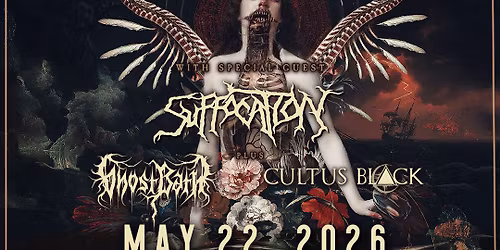 Cradle Of Filth w\/ Suffocation, Ghost Bath and Cultus Black at Bourbon Theatre