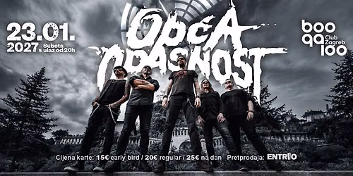   Ekskluzivno!! Op\u0107a opasnost live