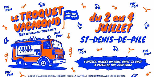 F\u00eate de village itin\u00e9rante \u00e0 Saint-Denis-de-Pile !