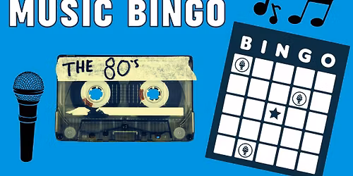 Totally 80's Mixtape Music Bingo (Overland Park)