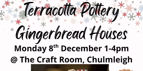 Terracotta Gingerbread Houses