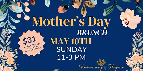 Mother' Day Brunch at the Windsor