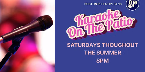 Karaoke on the Patio