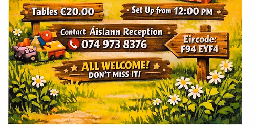 \u00c1islann Indoor Market & Boot Sale