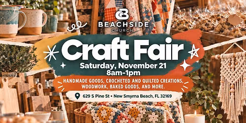 Beachside Church Craft Fair Mission Fundraiser