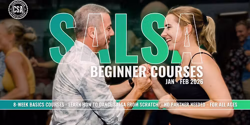 \u2606 Salsa BEGINNER Courses \u2606 Jan-Feb 2026