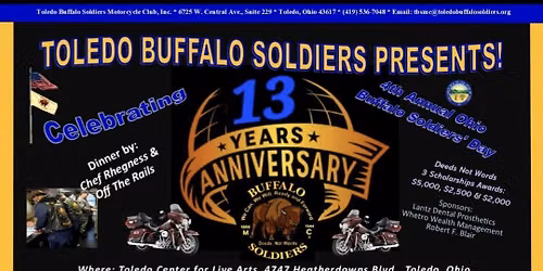 Toledo Buffalo Soldiers 13th Anniversary Party