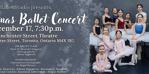 T&Y Ballet Studio Christmas Concert