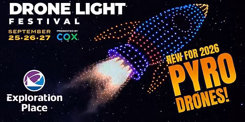 2026 Drone Light Festival | Exploration Place | Wichita, KS
