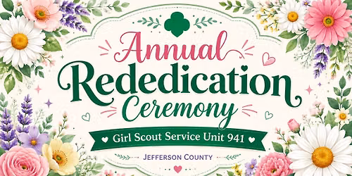Second Annual Rededication Ceremony & Girl Council Induction Celebration