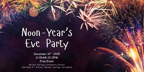 Noon-Year's Eve Party