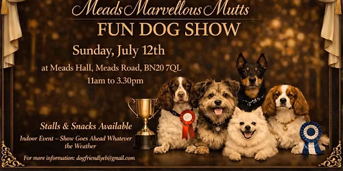 Meads Marvellous Mutts: Fun Dog Show