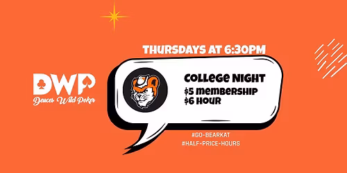 College Poker Night