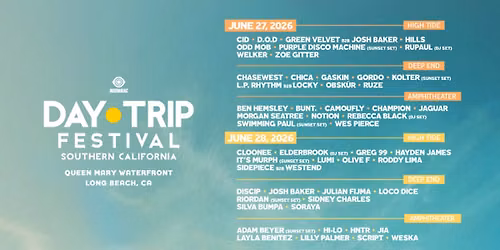 \ud83c\udf34 Day Trip (House & Techno) Festival 2026 @ Queen Mary Waterfront (21+) \\O\/ #RaveMeetup
