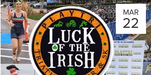 Luck of the Irish Triathlon, Run-Bike-Run & 5K