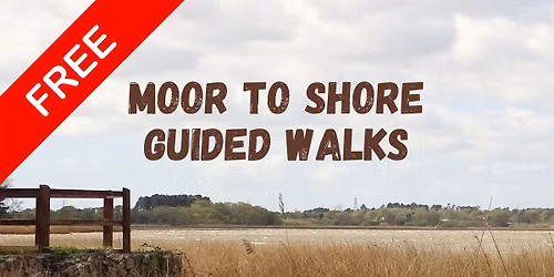 FREE Moor to Shore guided nature walks