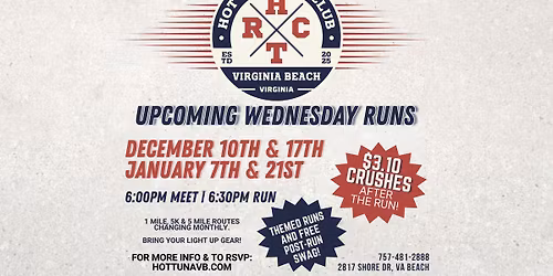 Hot Tuna Run Club - Santa Run!