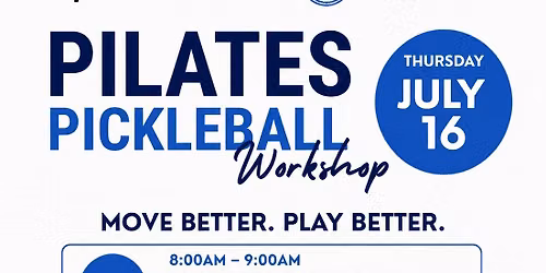 Pilates & Pickleball Presented by Club Pilates