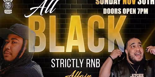 Strictly RNB All Black Affair
