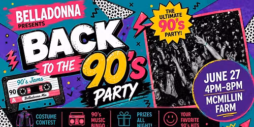 Back to the 90's Party