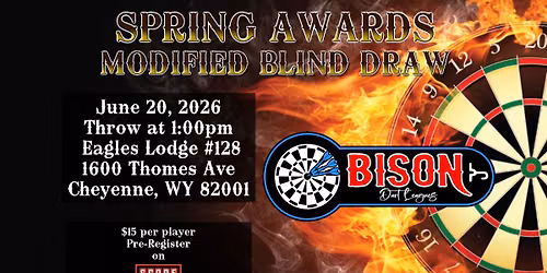 Spring League Awards and Modified Blind Draw