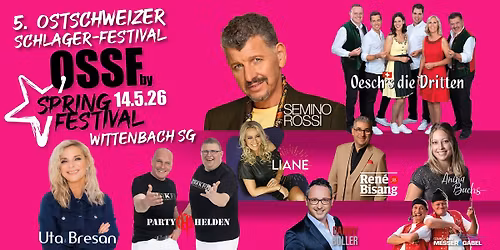 5. Ostschweizer Schlagerfestival 2026