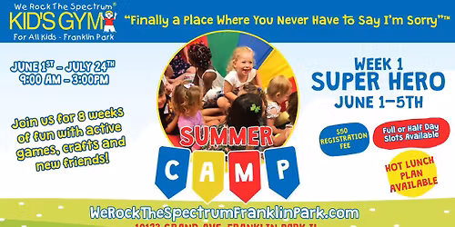 We Rock The Spectrum Summer Camps 2026