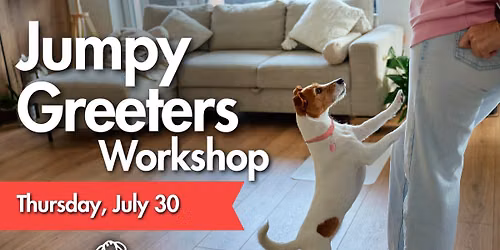 Jumpy Greeters Dog Training Workshop