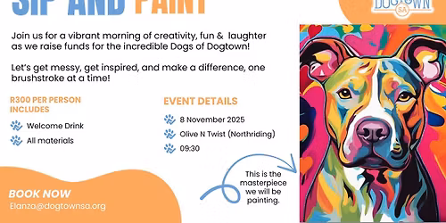 Sip and Paint - 8 November 2025