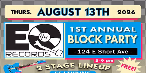 EQ Records Annual Block Party 