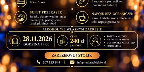 Andrzejki 28.11.2026
