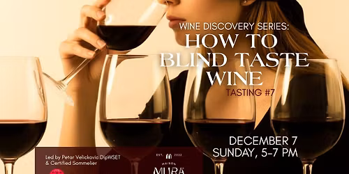 Tasting #7: FHow to Blind Taste Wine I Wine Discovery Series Miami