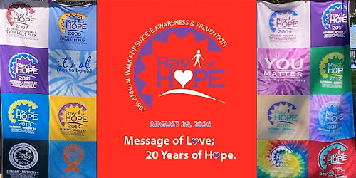 20th Annual Ray of Hope Survivors' Day of Remembrance & Walk