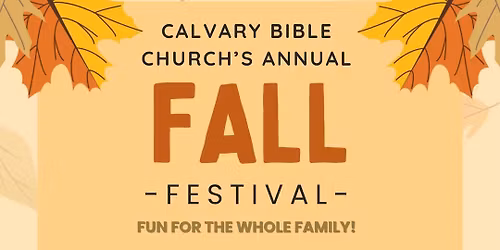 Annual Fall Festival