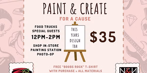 2nd Annual Paint & Create for A Cause