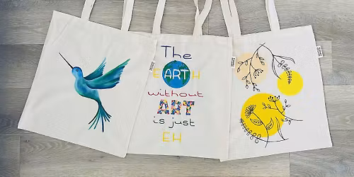 Sustainable Style: Tote Bag Painting Workshop