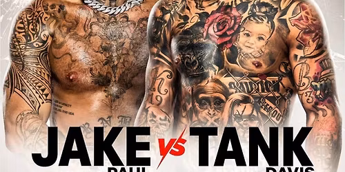 \u26a1 JAKE PAUL vs GERVONTA \u201cTANK\u201d DAVIS \u26a1X Single Fin \ud83e\udd4a