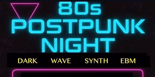 80s Postpunk mit DJ Thomas (bluefish) - Dark Wave Synth EBM