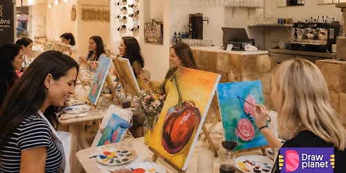 Art Wine Barcelona \u2013 Paint, Sip & Connect!